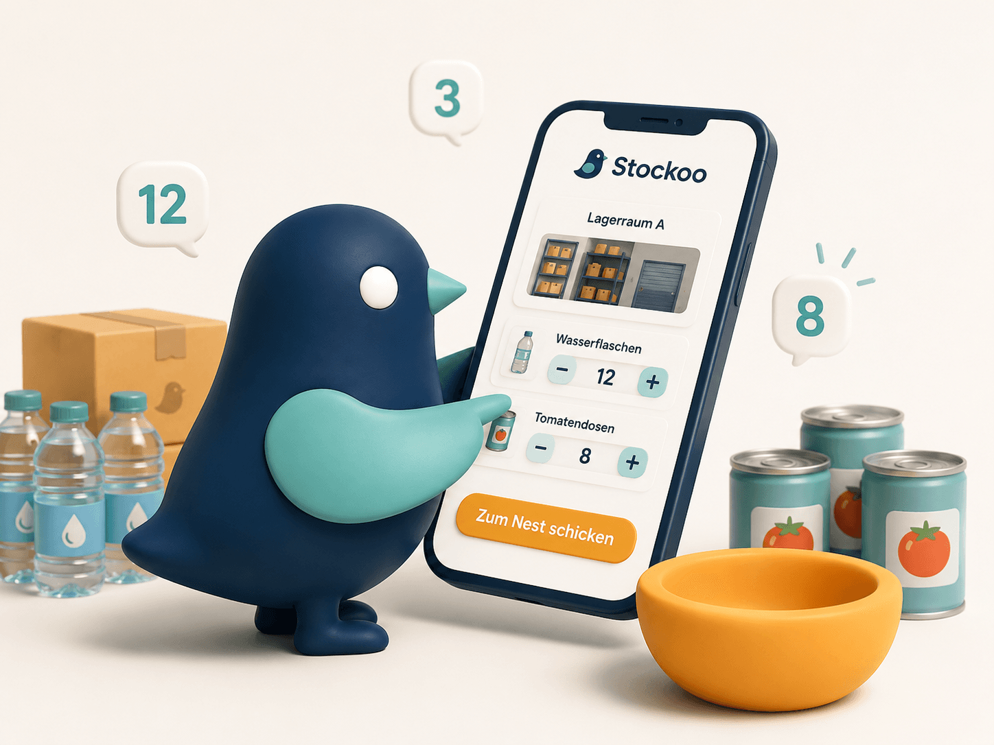 Zählen - Stockoo Workflow